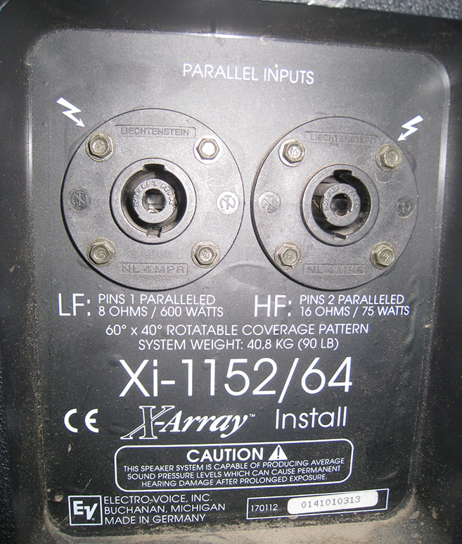 Electro-Voice Xi-1152A (52243)