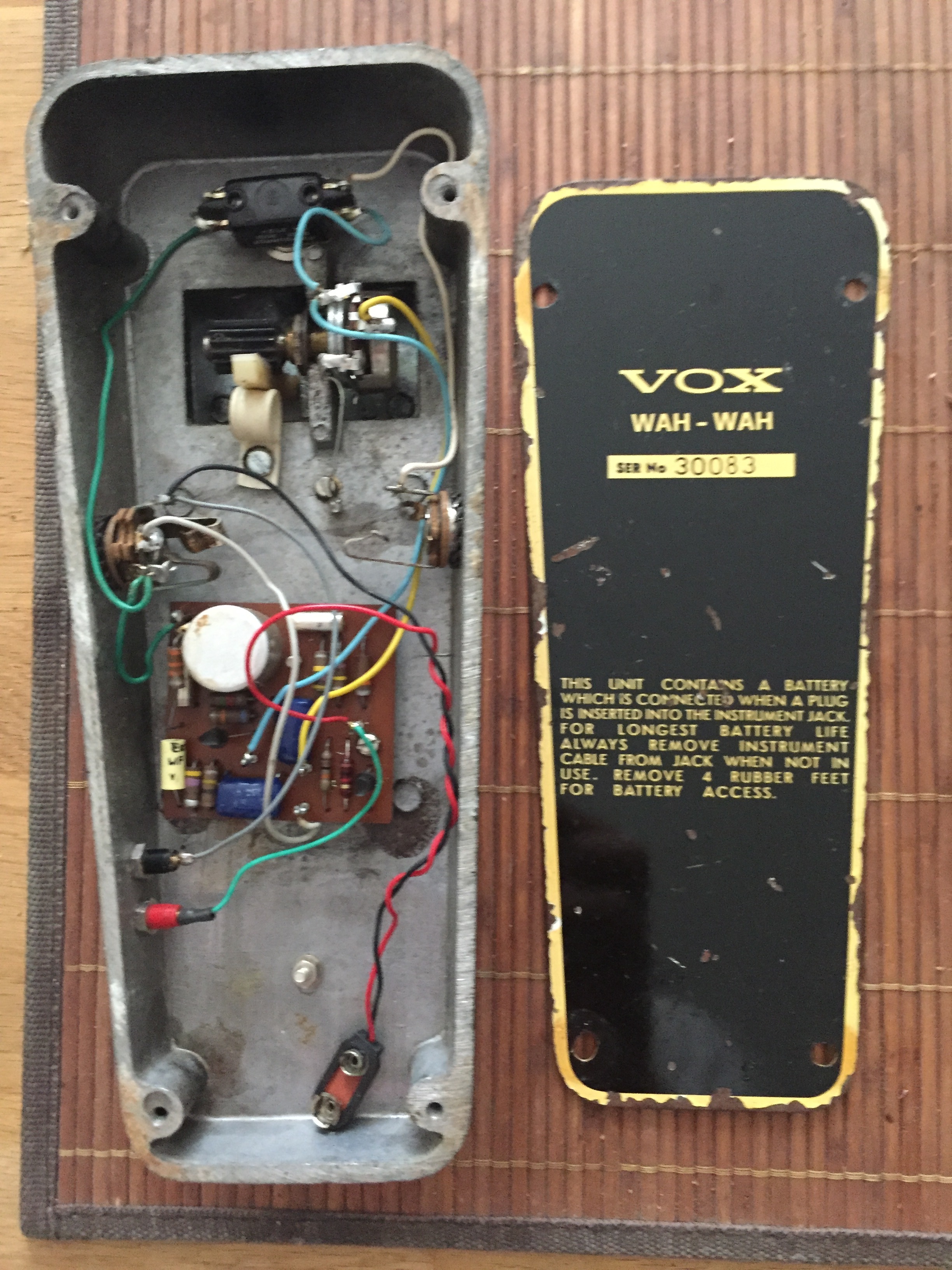 Vox V846 Wah-Wah Pedal