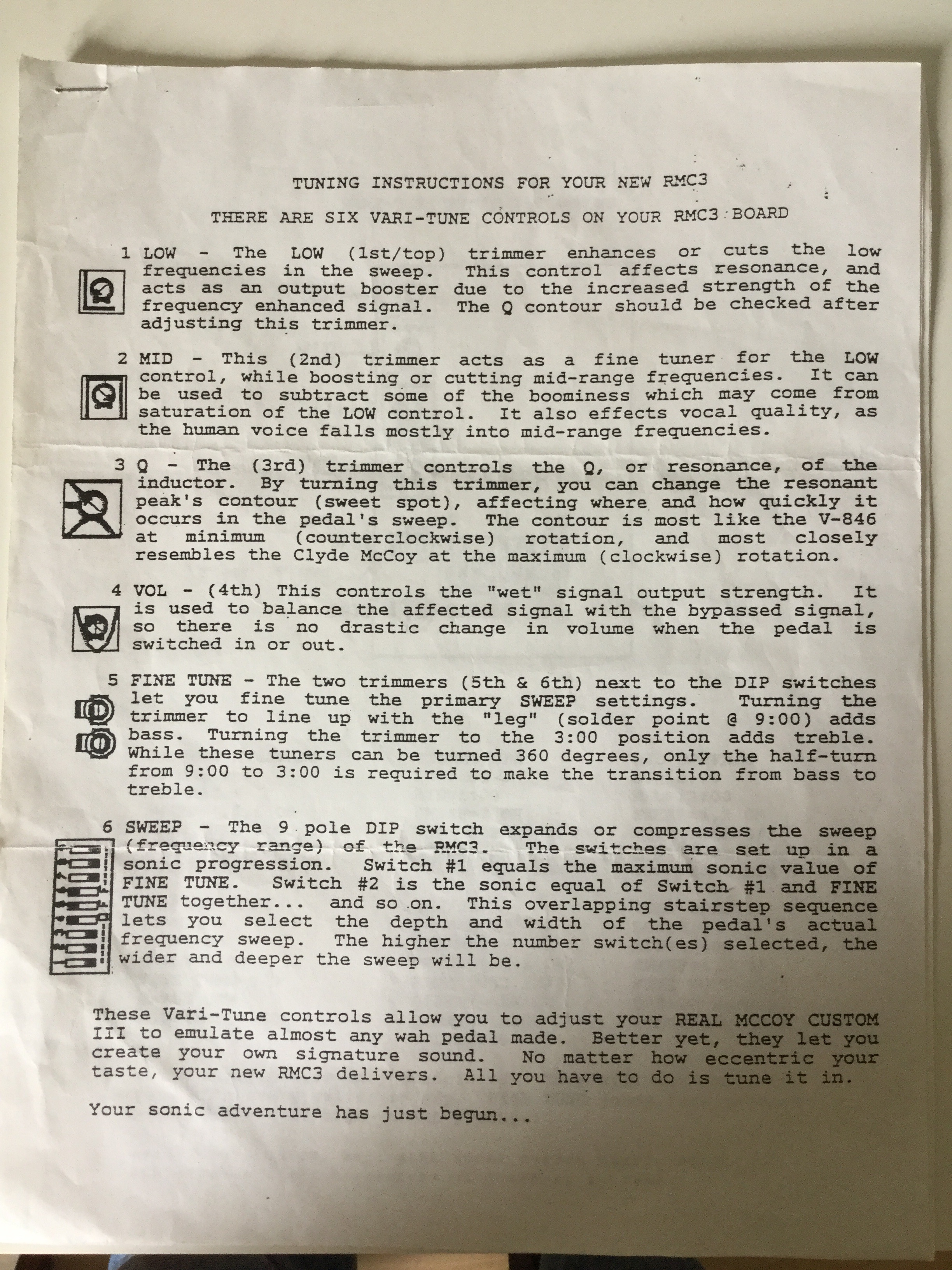 Real McCoy Custom RMC 3