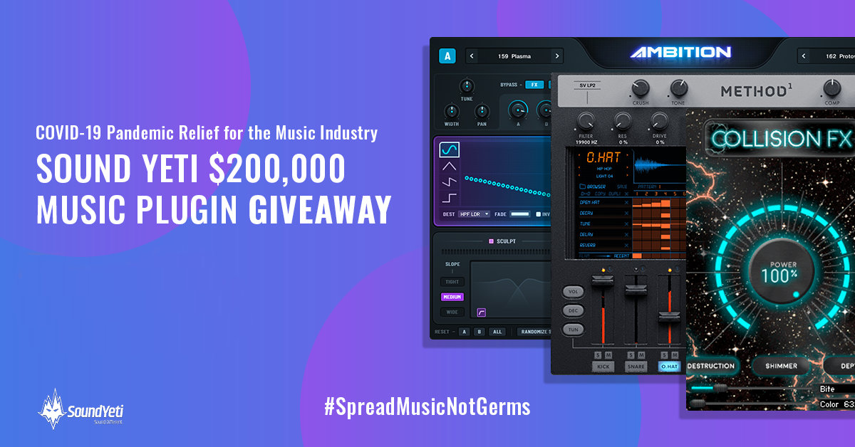 Sound Yeti covid-19-giveaway