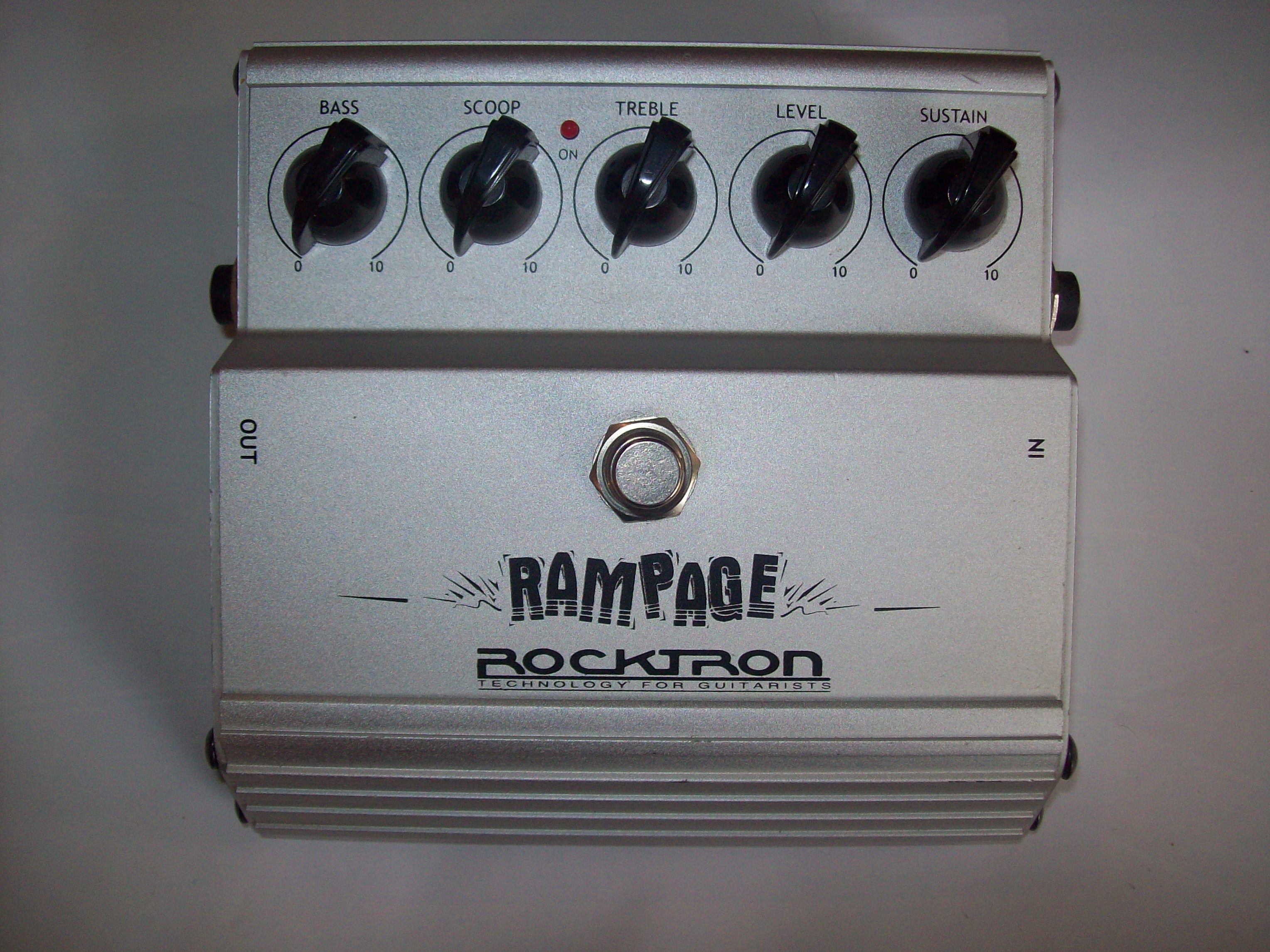 rocktron rampage distortion