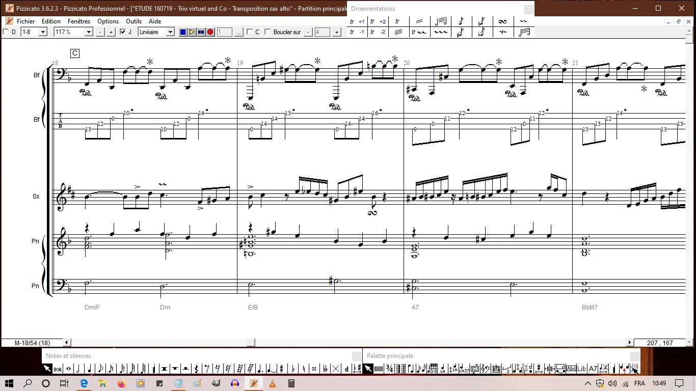 Arpège Musique Pizzicato Professionnel