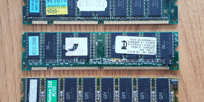 Barrettes de mémoire DIMM SDRAM 128Mo