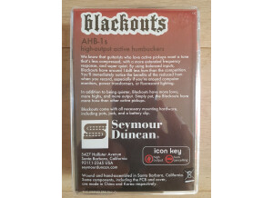 Seymour Duncan AHB-1 Set Blackouts (26892)