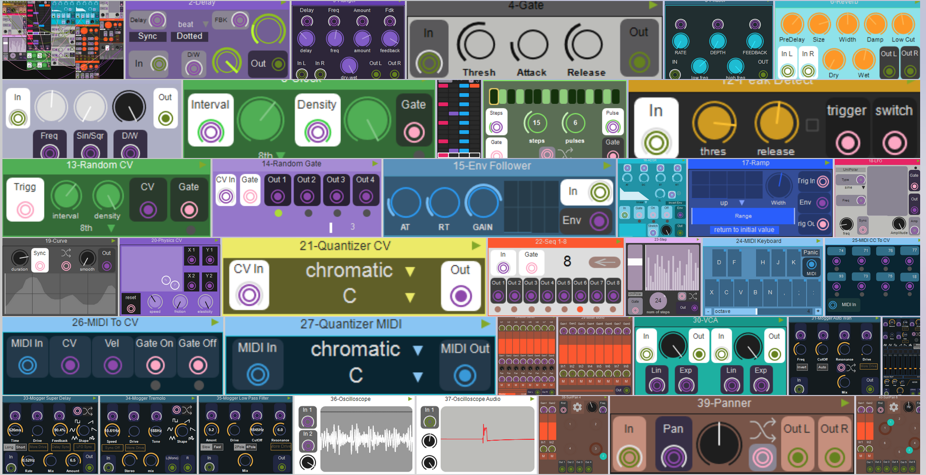 BrainModular Usine Hollyhock