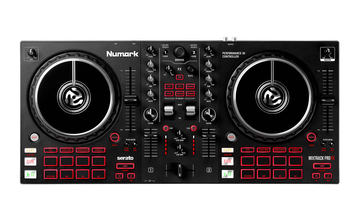 Numark Mixtrack Pro FX : Numark_MixtrackProFX_ortho_web