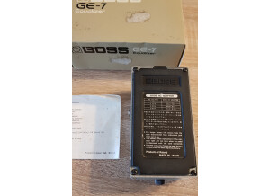 Boss GE-7 Equalizer (Japan) (10462)