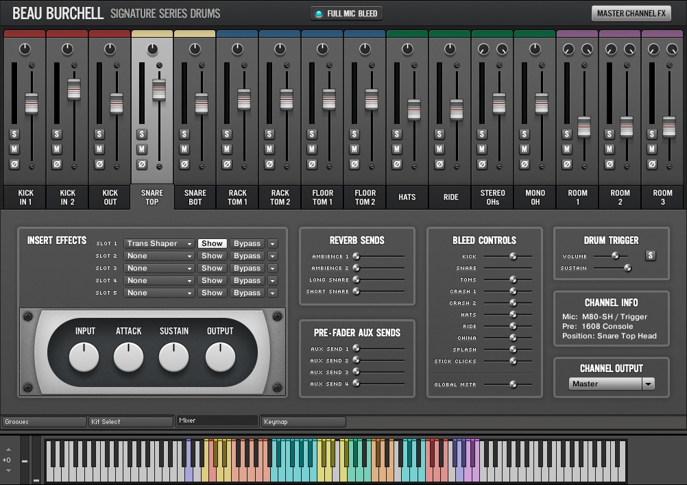 Room Sound Beau Burchell Signature Series Drums : Room Sound Beau Burchell Signature Series Drums (26807)