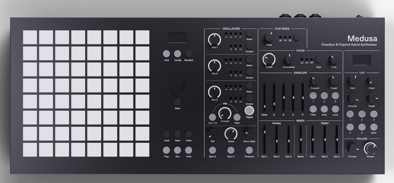 Dreadbox Limited Edition Black Medusa : Medusa Black Special