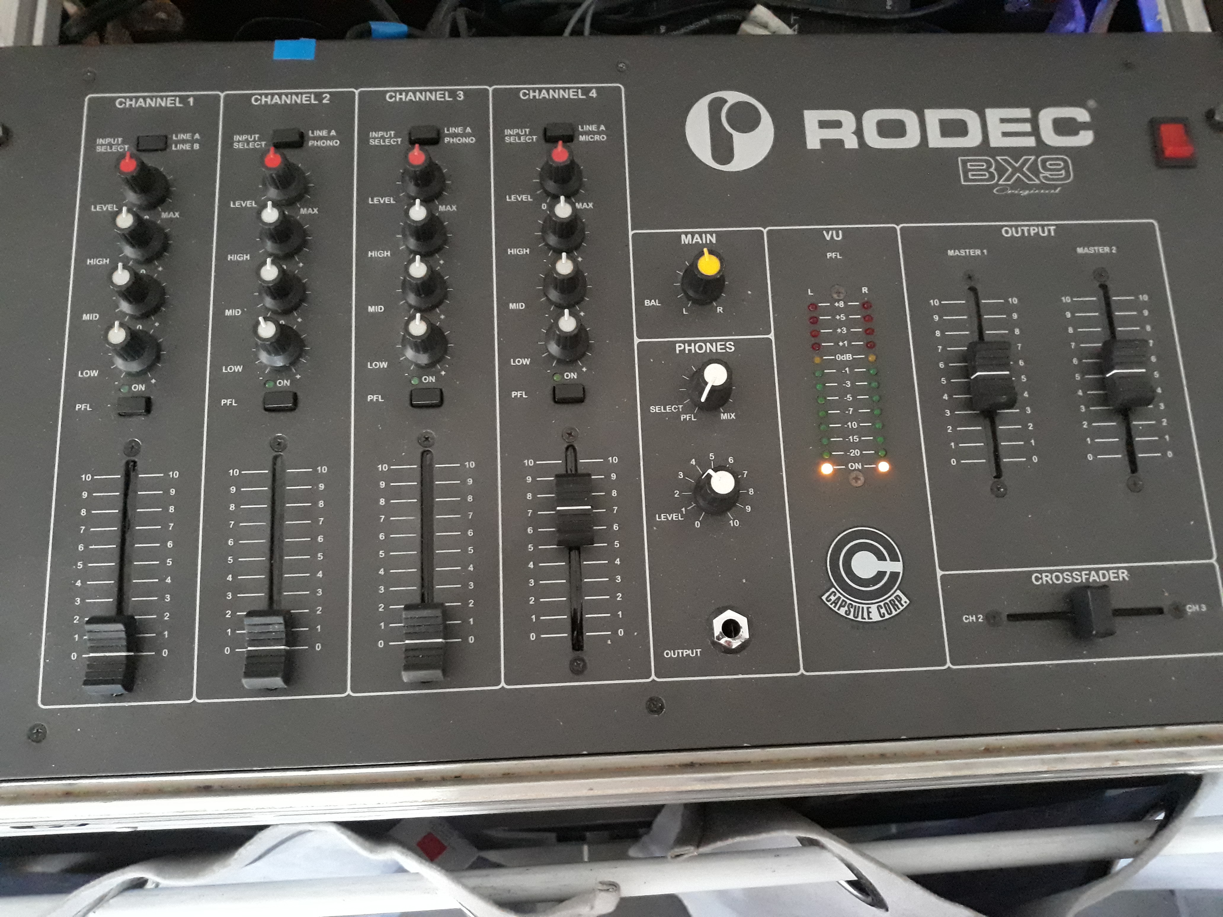 DJミキサー Rodec Bx-9 器材 | red-village.com