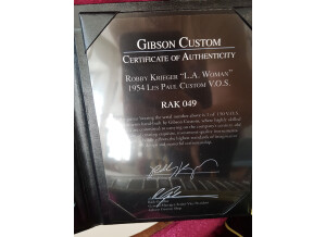Gibson Robby Krieger 1954 Les Paul Custom (50080)