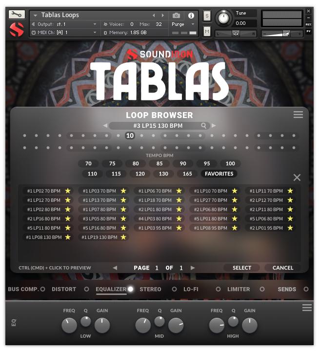 Tablas LOOPS_BROWSER