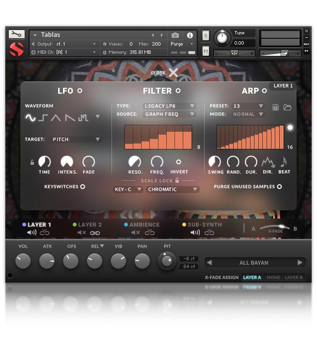 Tablas MAIN_ADVANCED
