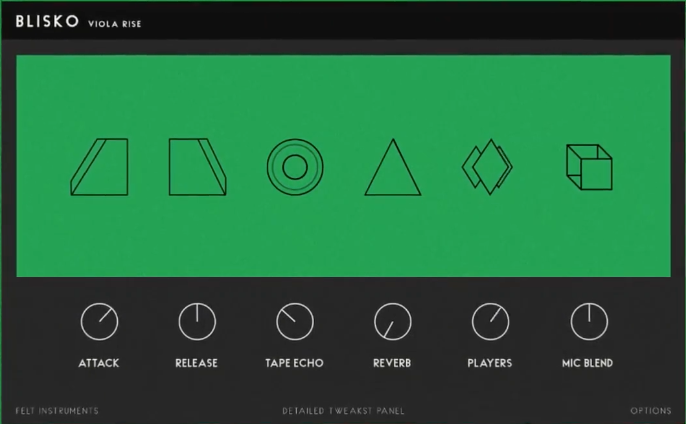 Felt Instruments Blisko Viola : Main