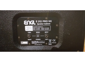 ENGL E212VHB Pro Straight 2x12 Cabinet (7900)