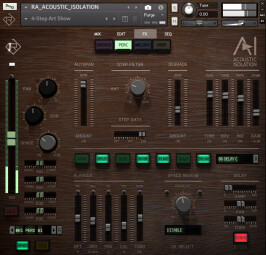 Acoustic isolation FX Acoustic isolation FX