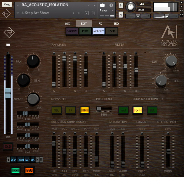 Acoustic isolation Edit