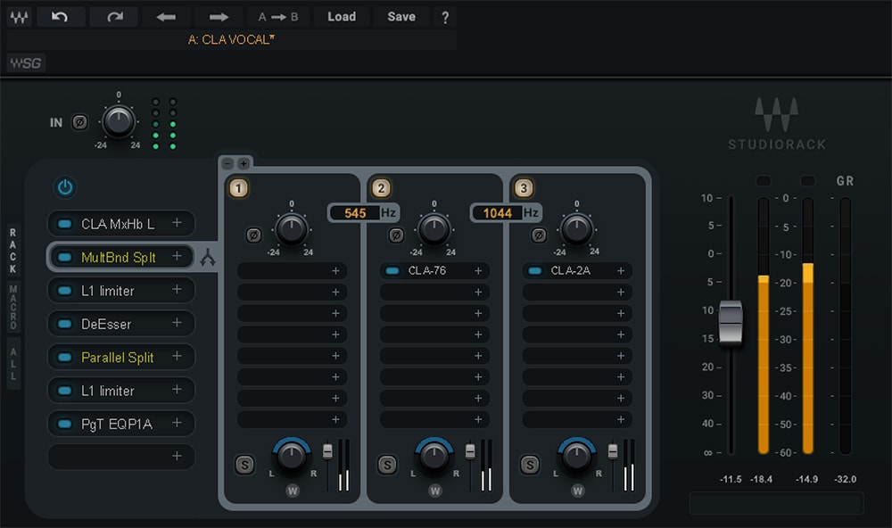Waves StudioRack V11 : studiorack5