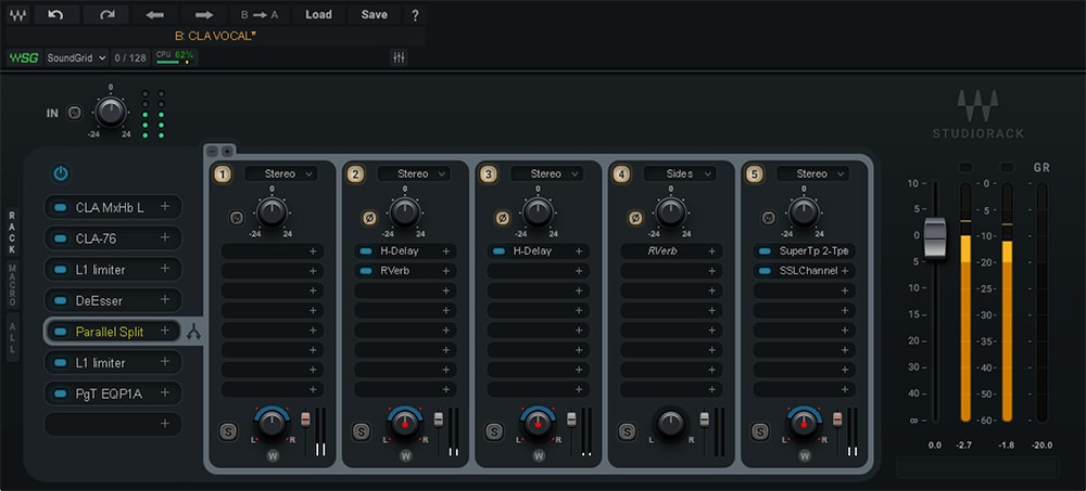 Waves StudioRack V11 : studiorack2