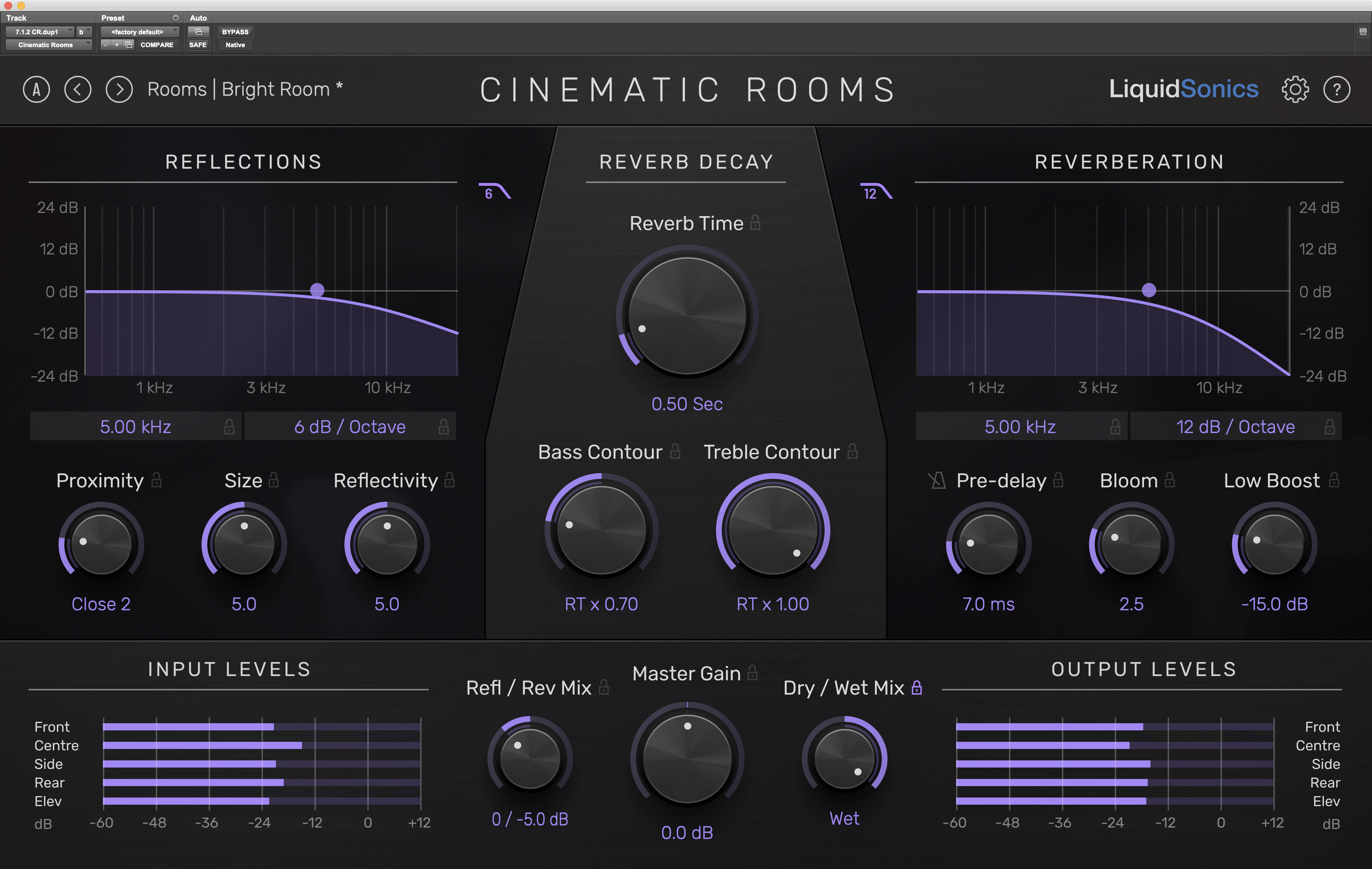 Cinematic Rooms standard