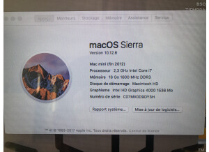 Apple Mac mini 2,3 Ghz i7quad core (66939)