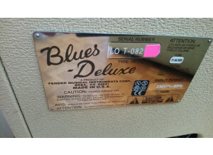 Fender Blonde Blues Deluxe (35925)