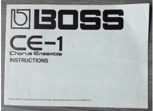 Boss CE-1 Chorus Ensemble (85933)