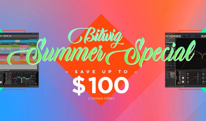 Bitwig Summer Sale 20 Bitwig Summer Sale 20
