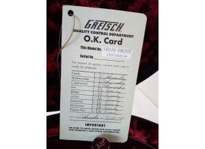Gretsch G6119-1962HT Tennessee Rose HT