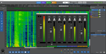 AudioSourceRE DeMIX Pro 2 : demix-pro-SpectralDrumsMixerOverlay986