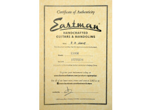 Eastman E10-OM (65071)