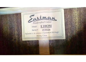 Eastman E10-OM (91258)
