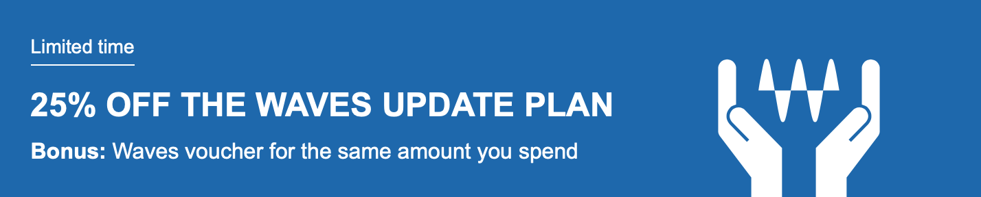 Waves Update Plan Sale 20