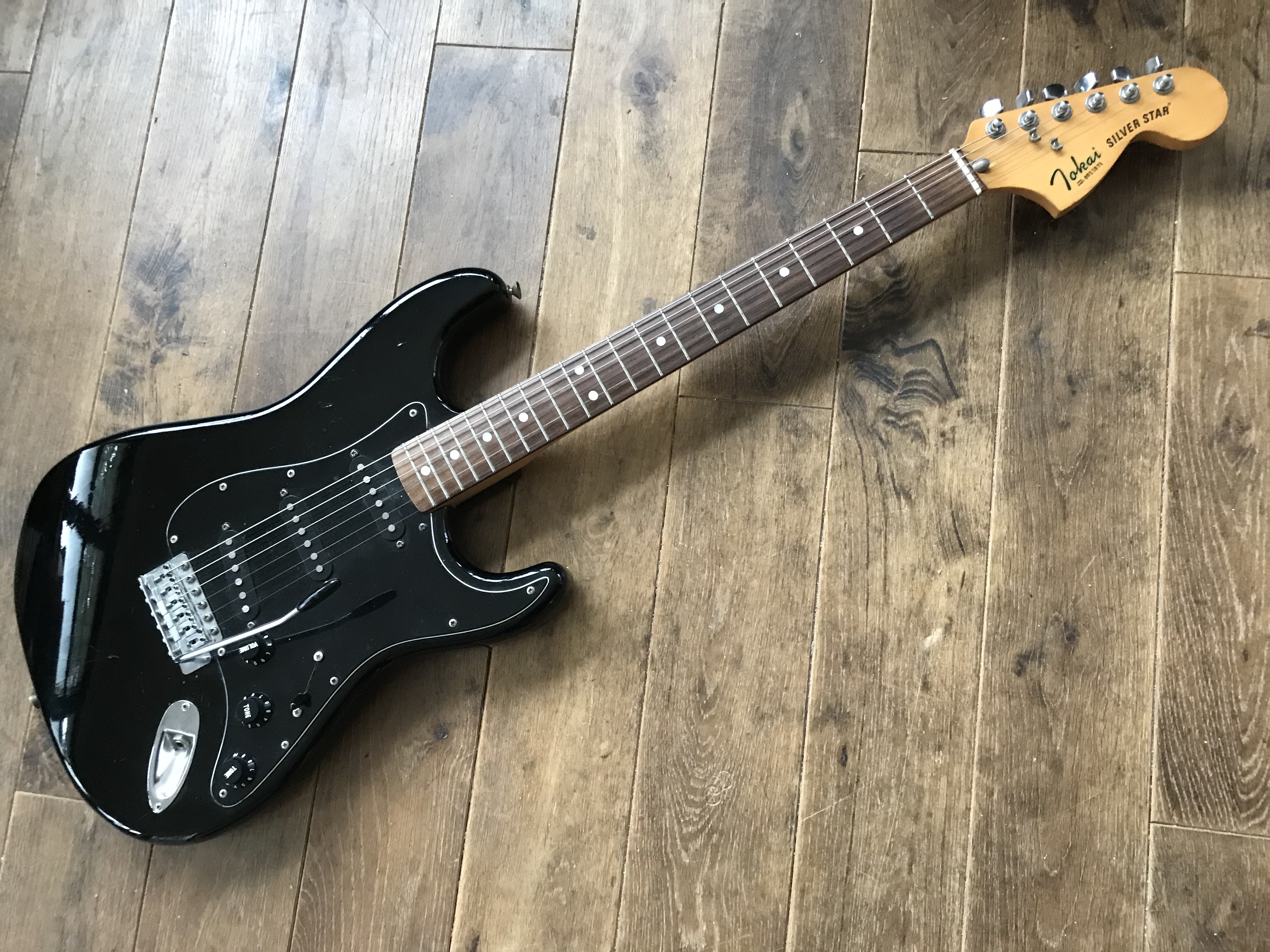 Tokai Stratocaster silver star "RI 72"