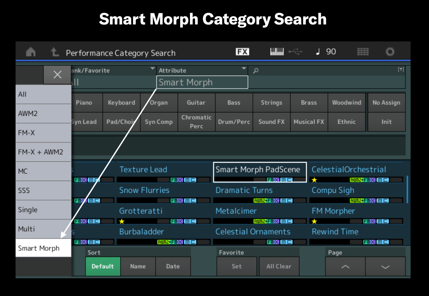 Smart Morph Cat search