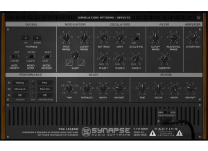 Synapse Audio The Legend Synthesizer (48204)