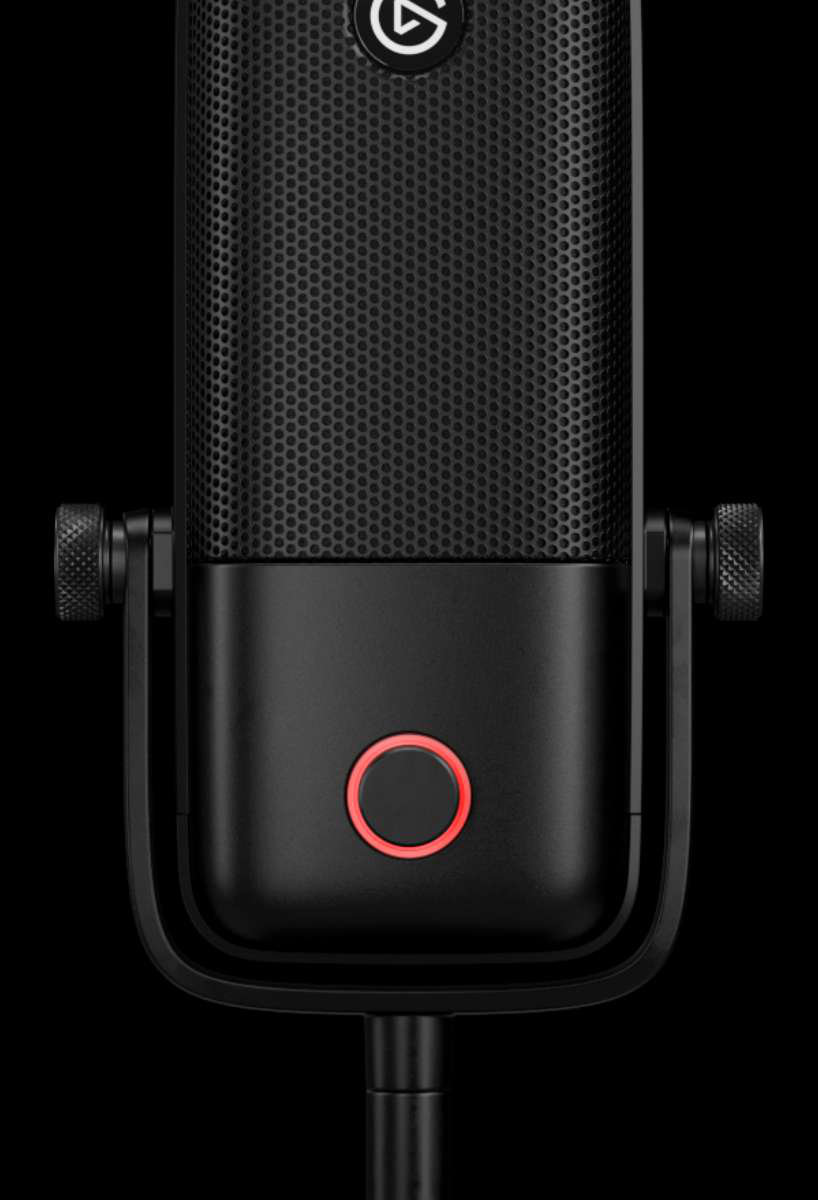 Elgato Wave:1 : Wave 1 Front Red Knob