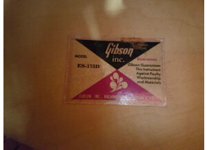 Gibson ES-175 D (1967) (75893)