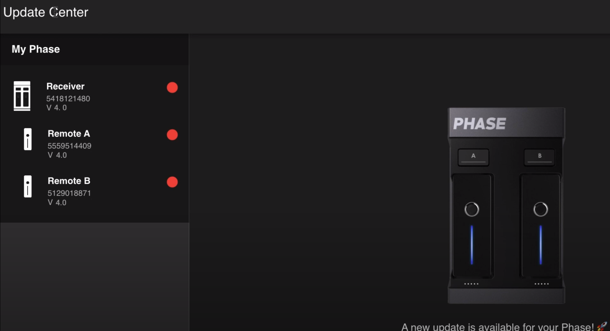 Phase Manager Devices