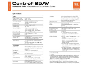 JBL Control 25 (35363)