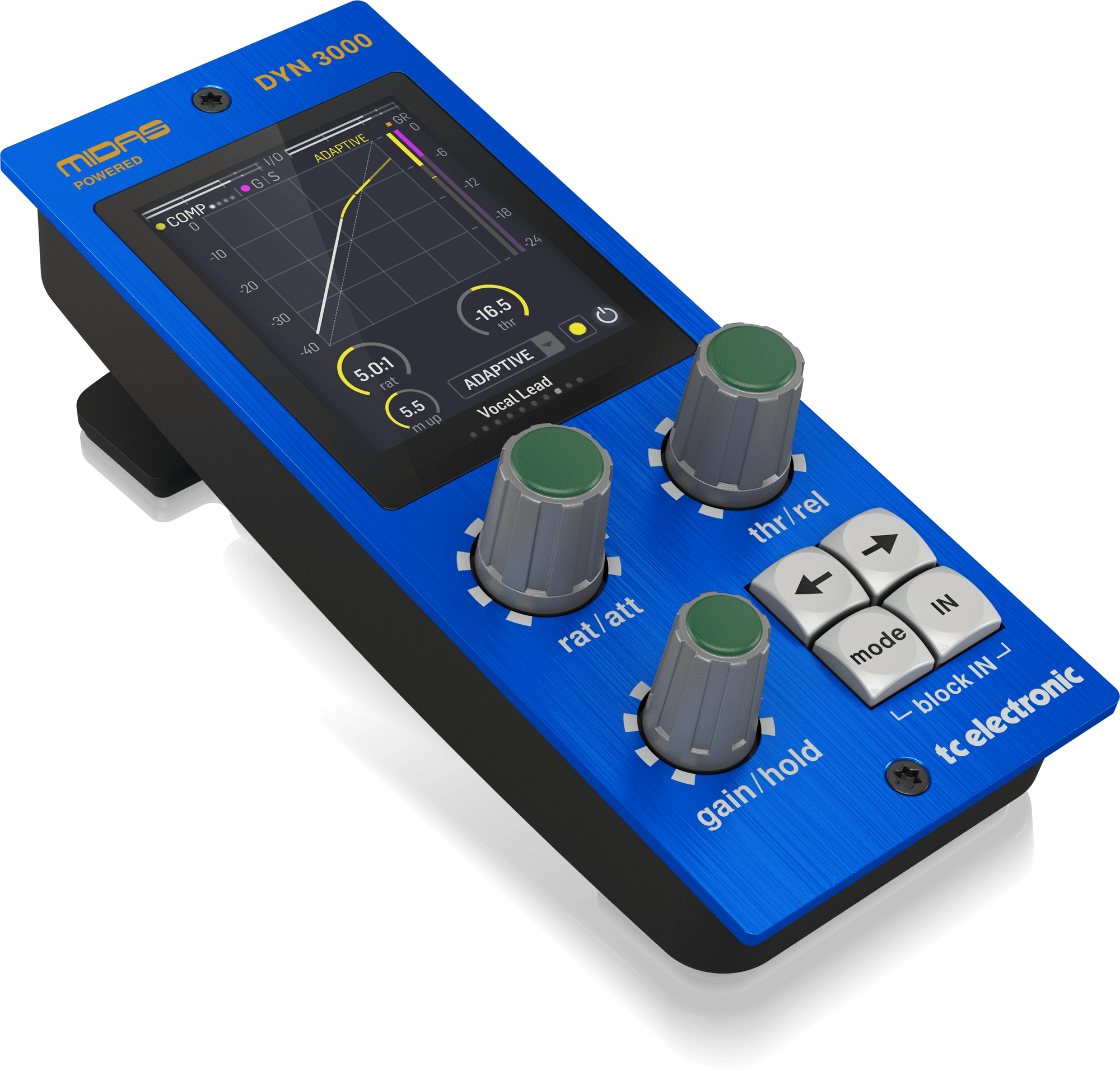 TC Electronic DYN 3000 Native / DYN 3000-DT : DYN-3000-DT_P0E55_Left_XL