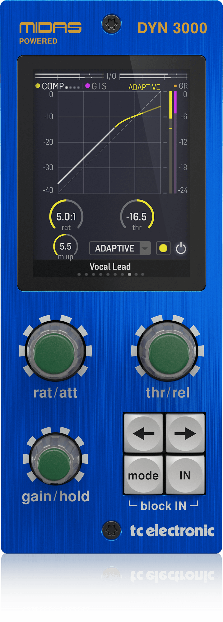 TC Electronic DYN 3000 Native / DYN 3000-DT : DYN-3000-DT_P0E55_Top_XL