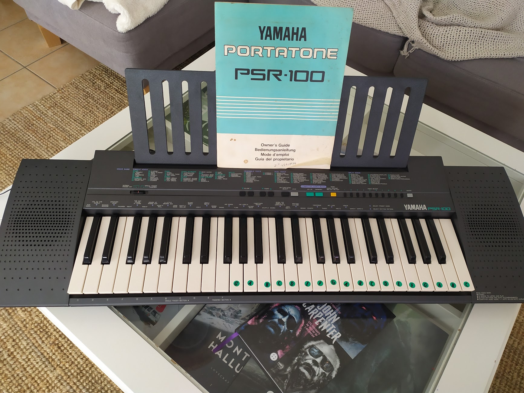 yamaha portatone psr 100