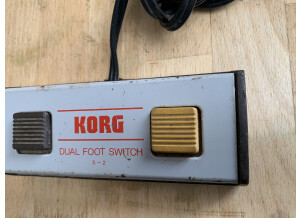 Korg S-2 Dual Foot switch