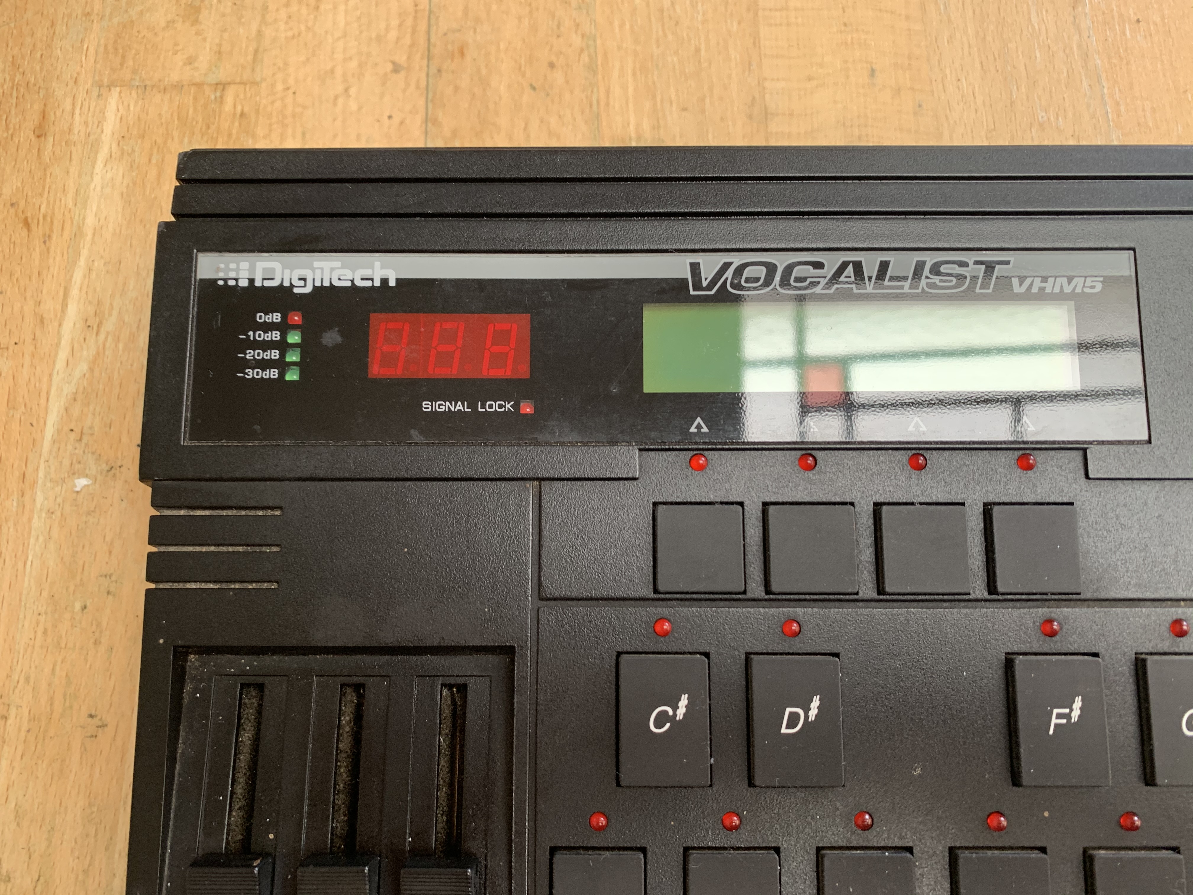 デジテック DigiTech VOCALIST VHM5 Digitech Vocaliser VHM5 digital harmoniser auto-tune pitch