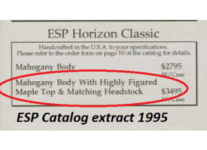 ESP Horizon Custom Shop (40593)