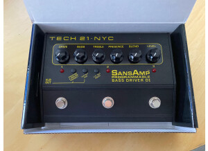 Tech 21 SansAmp Bass Driver DI Programmable (35158)