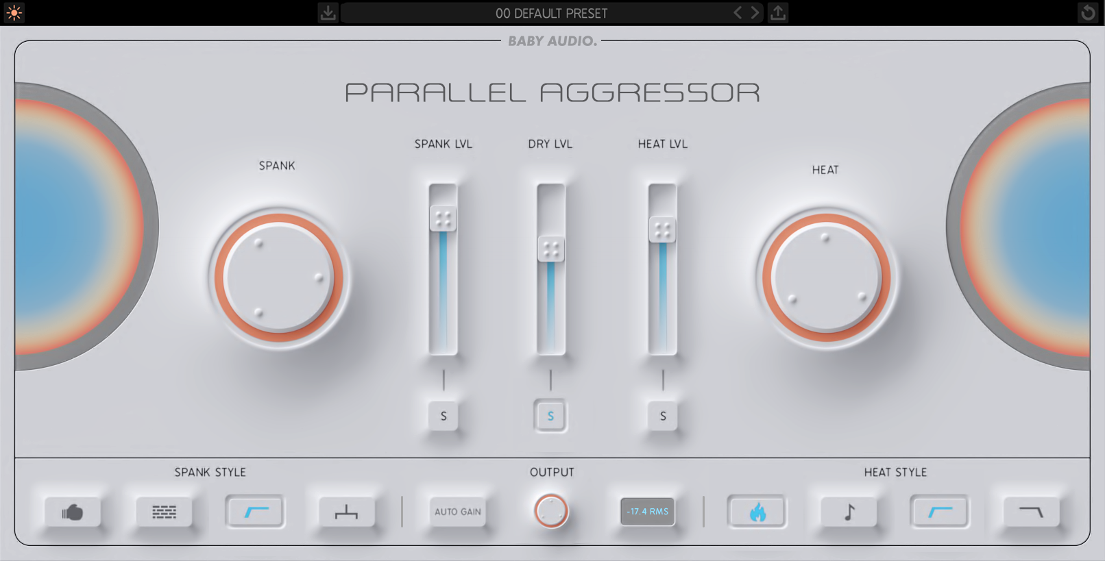 Parallel Aggressor Interface - BABY Audio - Light