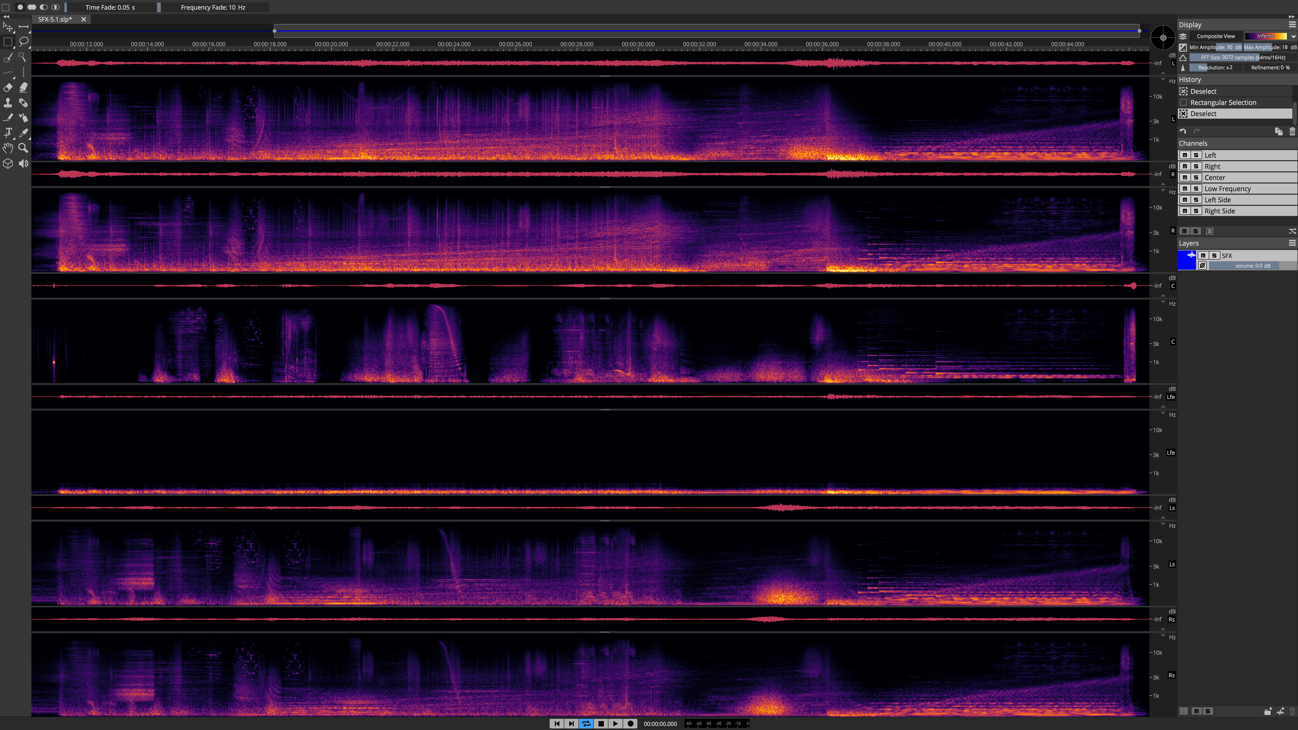 Steinberg SpectraLayers Pro 7 : Surround