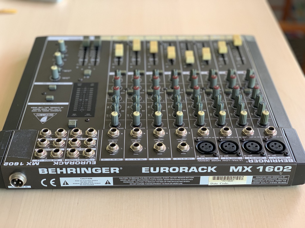 eurorack mx1602 manual